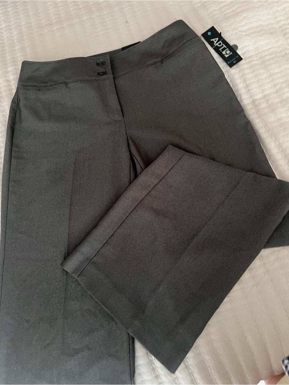 Apt. 9 Grey dress pants